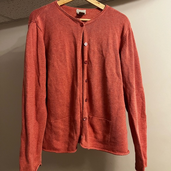 L.L. Bean Sweaters - Adorable LL Bean Linen/Cotton Cardigan